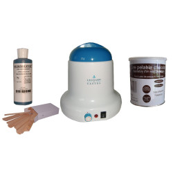 Kit épilation 800 ml  - Cire pelable CHOCOLAT - Pot 800 ml