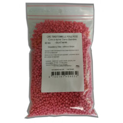 200g Perles cire tradionnelle Rose