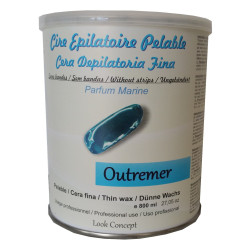Pot 800 ml cire à épiler Pelable OUTREMER