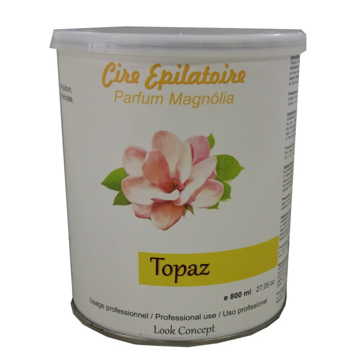 Pot 800 ml - TOPAZ type MIEL - Cire à épiler Pot 800 ml - TOPAZ type MIEL - Cire à épiler