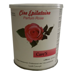 Pot 800 ml - CARE'S ROSE - Cire à épiler jetable