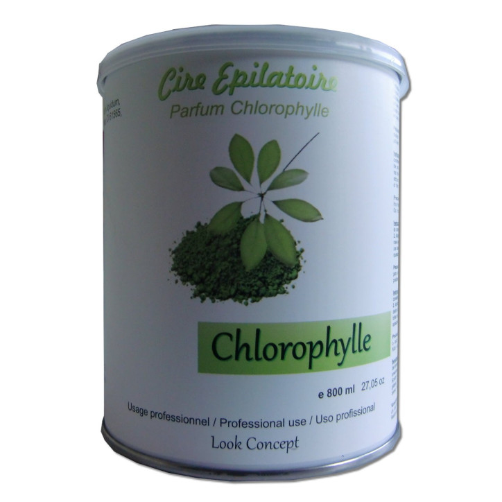 Pot de 800 ml - CHLOROPHYLLE - Cire à épiler Pot de 800 ml - CHLOROPHYLLE - Cire à épiler