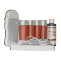 Kit épilation 4 x 100 ml - ROSE - Cire à épiler