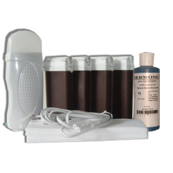 Kit épilation 4 x 100 ml - CHOCOLAT - Cire à épiler