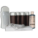 Kit épilation 4 x 100 ml - CHOCOLAT - Cire à épiler