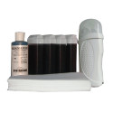 Kit épilation - Chauffe cire, 100 bandes, 4 x100 Fruits rouges