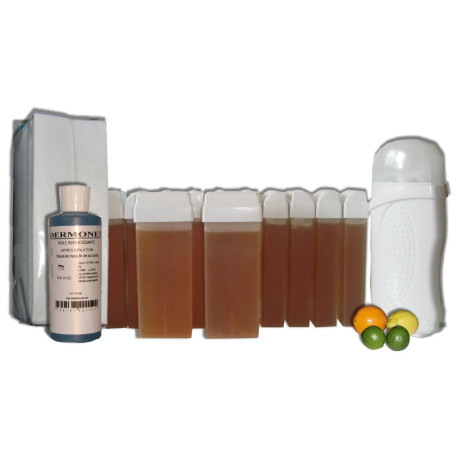 MIEL AGRUMES - Kit épilation 12 x 100 ml Cire à épiler