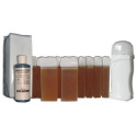 TOPAZ type MIEL - Kit épilation 12 x 100 ml de Cire à épiler