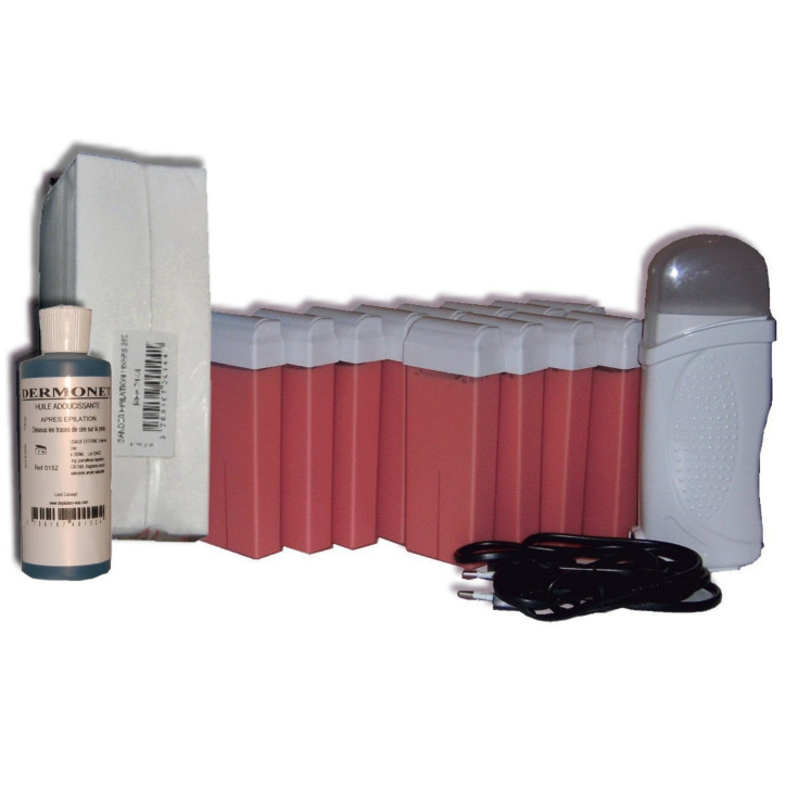 ROSE - KIT CHAUFFE cire à épiler 12 x 100 ml ROSE - KIT CHAUFFE cire à épiler 12 x 100 ml