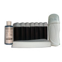 Kit épilation 7 x 100 ml cire à épiler FRUITS ROUGES, bandes, huile après épilation