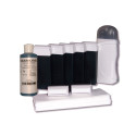 Kit épilation - 7x100 ml cire à épiler AZUR, bandes lisses, huile