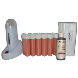 Rose - NEO - Kit épilation 6 x 100ml cire roll on