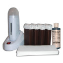 Chocolat - NEO - Kit épilation 4 x 100ml cire roll on