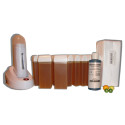 Kit épilation 12 x 100ml cire Roll On Agrumes Miel