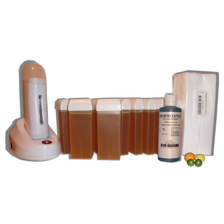 Agrumes Miel - NEO - Kit épilation 12 x 100ml cire Roll On Agrumes Miel - NEO - Kit épilation 12 x 100ml cire Roll On
