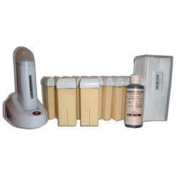 Kit épilation 12 x 100ml nacrée roll on, cire hypoallergénique