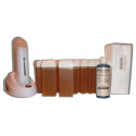 Topaz type miel - NEO - Kit épilation 12 x 100ml cire Roll On