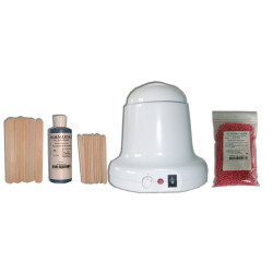 Kit 400ml Rose Cire Traditionnelle 200g Perles