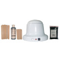 Kit 400ml OUTREMER. Cire Pelable bleue 200g Perles pour épilation maillot aisselles.