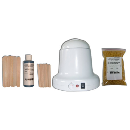 Kit épilation cire Pelable blonde en perles