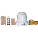 Kit 400ml Jaune Cire Traditionnelle 200g Galets