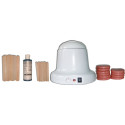 Kit 400ml Rose Cire Traditionnelle 200g Galets