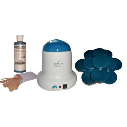 Kit épilation 800 ml. 1 kg cire pelable galets OUTREMER