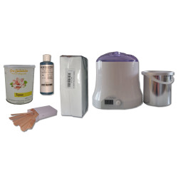 Cid Epil. Kit épilation 800 ml - Pot 800 ml Topaz type Miel Cire jetable