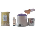Cid Epil. Kit épilation 800 ml - Cire Pelable Blanche 1 kg Perles