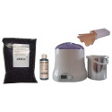 Cid Epil. Kit épilation 800ml, Cire magique fruits rouges1 kg Perles