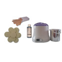 Cid Epil. Kit 800 ml - 1 kg Galets Monoï Cire à épiler Traditionnelle 