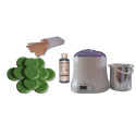 Cid Epil. Kit 800 ml - Cire traditionnelle 1 kg galets Verte