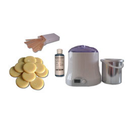 Cid Epil. Kit 800 ml - Cire Traditionnelle galets 1 kg Jaune