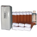 Miel - 12 Recharges de cire à épiler + 250 Bandes + Huile