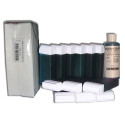 Chlorophylle - 12 Recharges de cire à épiler + 250 Bandes + Huile