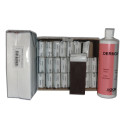 CHOCOLAT - Recharge cire roll on - 24x100 ml - Bandes, huile 500 ml