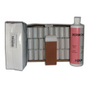 MIEL - Recharge cire roll on - 24 x 100 ml - Bandes, huile 500 ml
