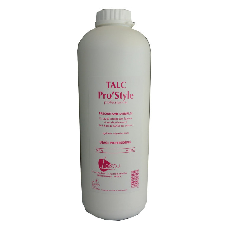 Talc - Pro'Style Professionnel - 500 ml Talc - Pro'Style Professionnel - 500 ml
