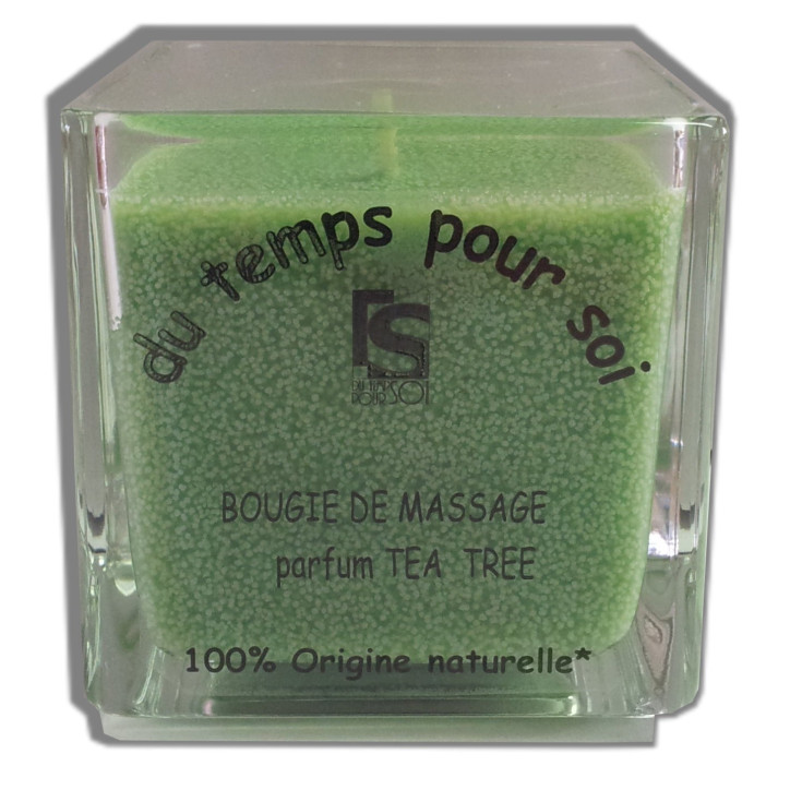 Tea tree - 210 g - Bougie de massage