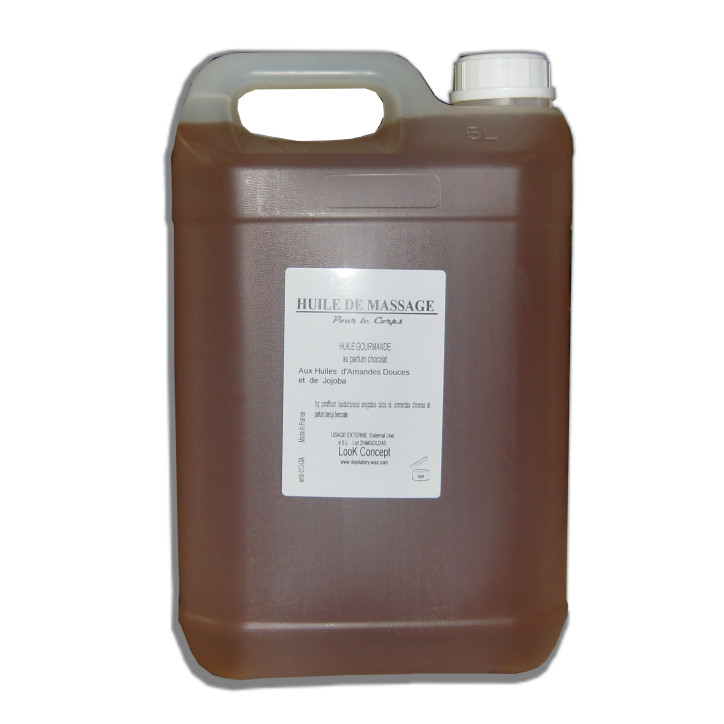 Chocolat - Huile de massage adoucissante - 5 L Chocolat - Huile de massage adoucissante - 5 L
