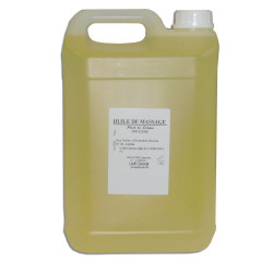 Huile de massage  adoucissante Jasmin, 5 litres
