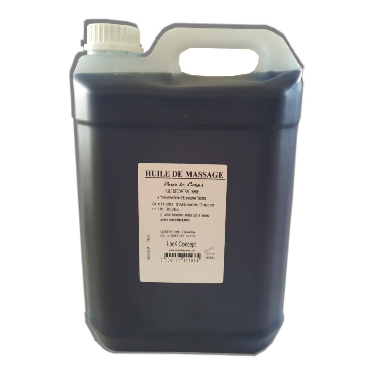 Eucalyptus - Huile de massage adoucissante 5 L
