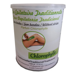 Cire chaude épilation sans bande, pot cire Verte