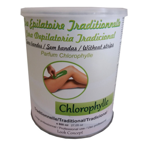 Cire chaude épilation sans bande, pot cire Verte