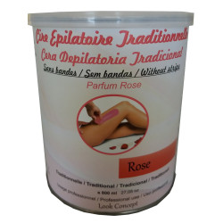 Cire chaude ROSE. Cire traditionnelle en pot