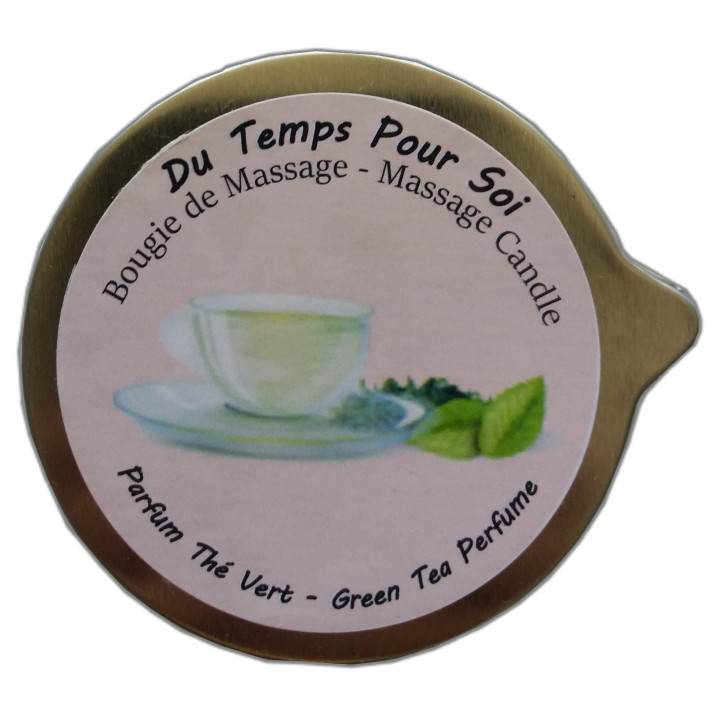 Thé vert 150 g - Bougie de massage Thé vert 150 g - Bougie de massage