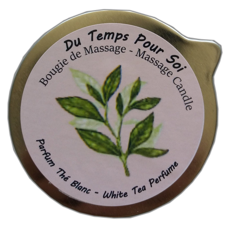 Thé blanc 150 g - Bougie de massage Thé blanc 150 g - Bougie de massage