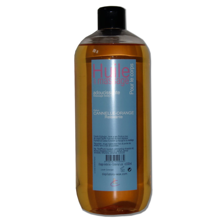 Canelle, Orange - Huile de massage adoucissante 1 L 