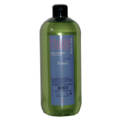  Huile adoucissante de massage, 1 litre, parfum Pomme pour le corps