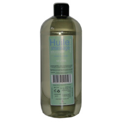 Huile adoucissante de massage Neutre sans parfum ni odeur, 1 litre